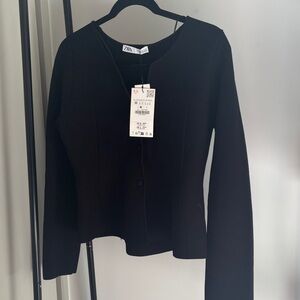 Zara Women's Elegant Black Blazer
